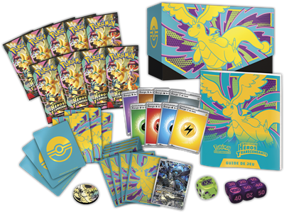 Coffret Dresseur d'Elite ETB Pokémon Héros Transcendants ME2.5 Neuf Fr Scellé