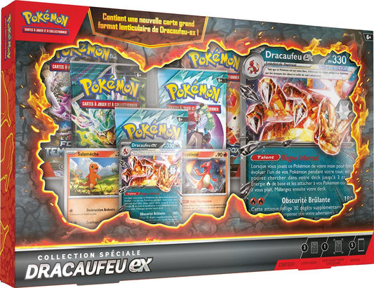 Pokémon Coffret Dracaufeu Ex Collection Spéciale Juin 2025 FR Neuf Scellé