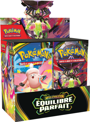 Pokémon Display 36 Boosters ME03 Équilibre Parfait Méga Évolution ME3 Neuf Fr