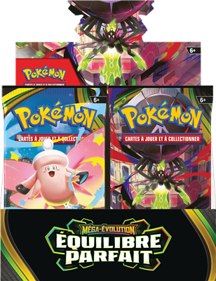 Pokémon Display 36 Boosters ME03 Équilibre Parfait Méga Évolution ME3 Neuf Fr