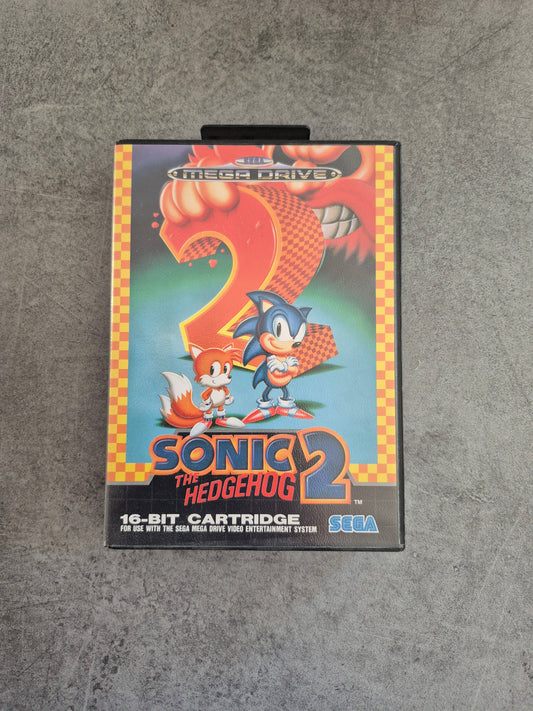 Sonic The Hedgehog 2 - SEGA Megadrive Mega Drive - Complet - PAL - TBE VGC