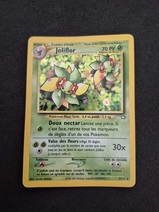 Carte Pokémon : Joliflor 3/111 Néo Genesis Edition 2 Wizards Française FR