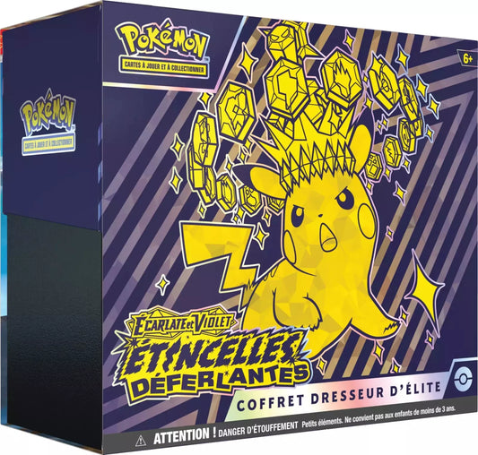 Pokémon EV08 ETB Etincelles Déferlantes FR Neuf Officiel Scellé Précommande