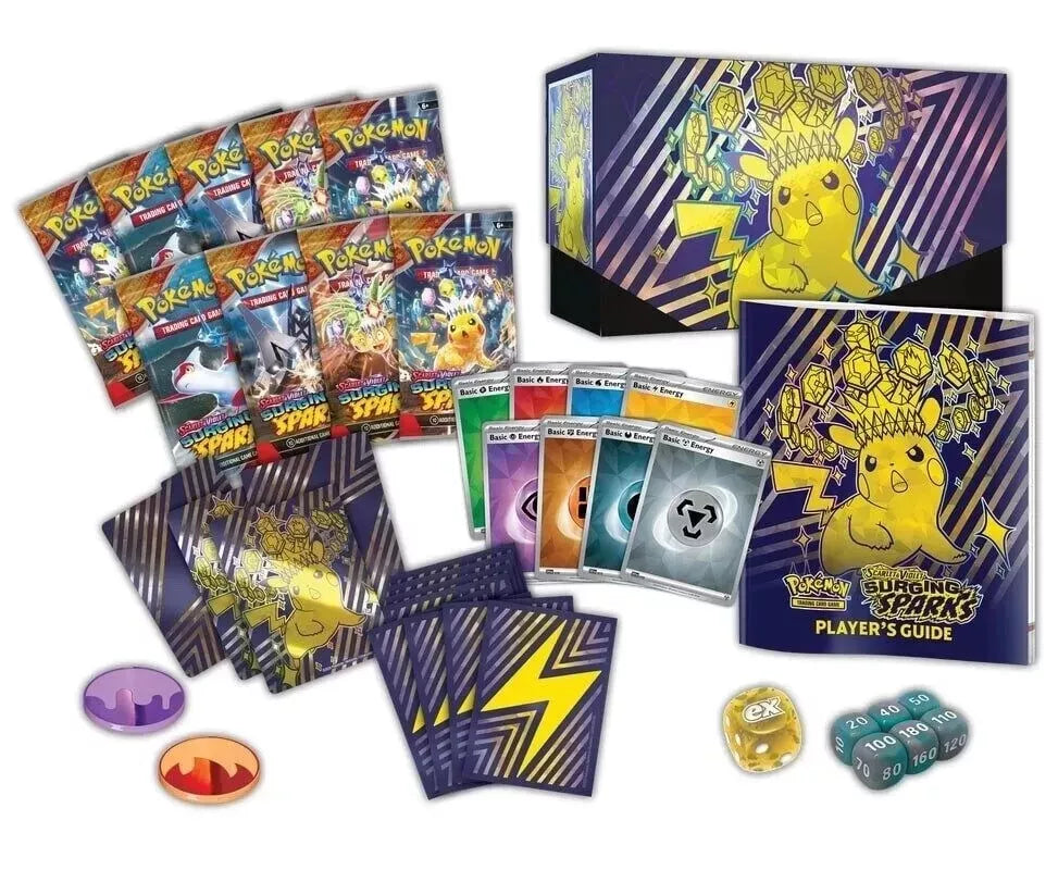 Pokémon EV08 ETB Etincelles Déferlantes FR Neuf Officiel Scellé Précommande