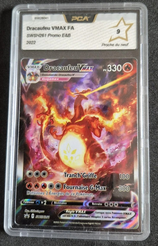Carte pokémon Dracaufeu Vmax FA Swsh261 Promo PCA 9 - Fr