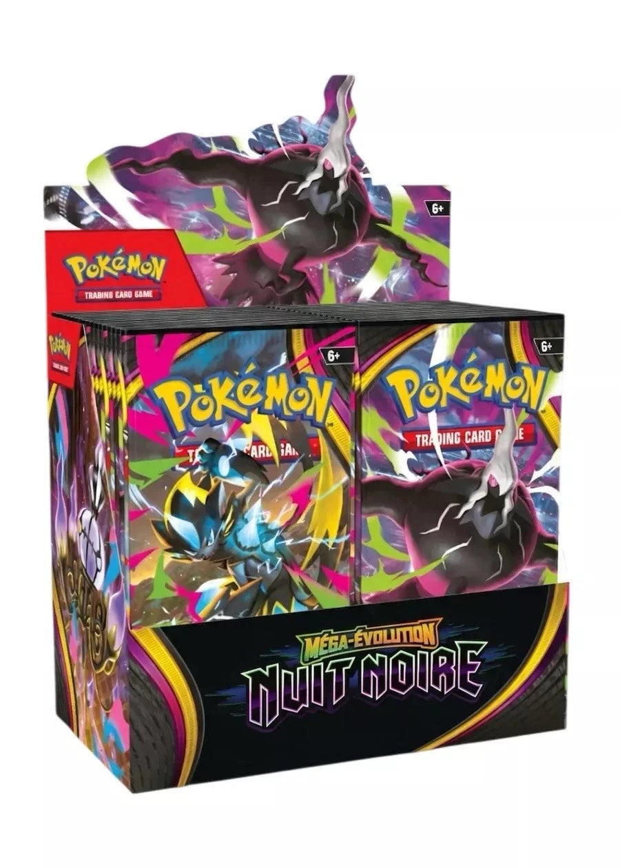 Display Pokémon 36 boosters Nuit Noire ME05 Me5 Neuf Scellé Fr